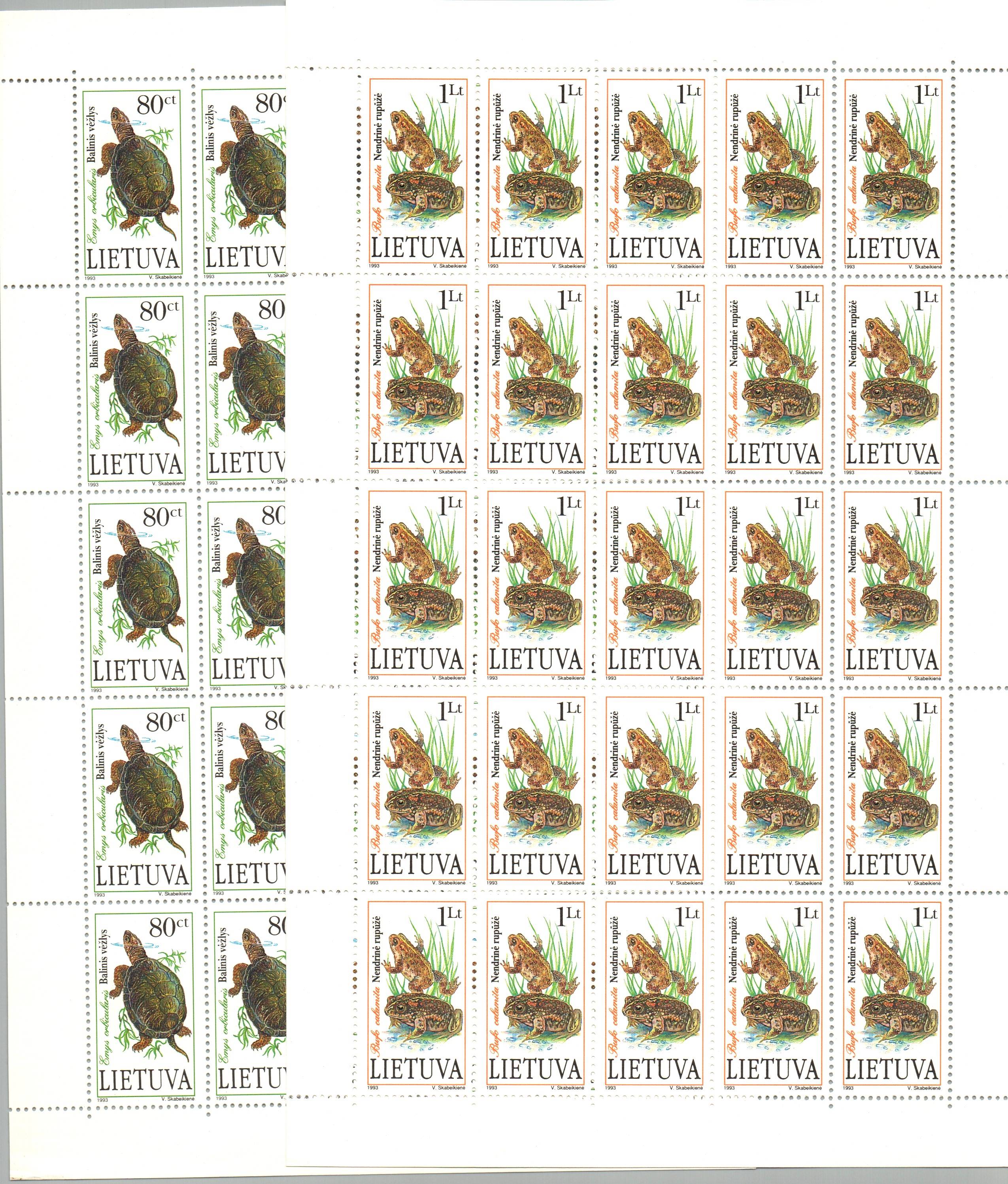 Baltic States Scott 473-4 